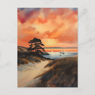 Sunrise Serenity at Buzzard's Bay Postcard