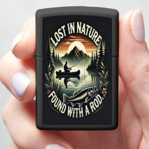 Sunrise Serenity on the Lake Zippo Lighter