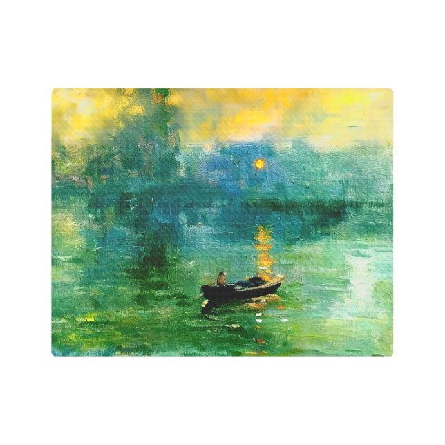 Sunrise  (Solei Levant) Metal Print (Front)