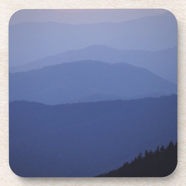Sunrise, Southern Appalachian Mountains, Great Drink Coaster (Front)