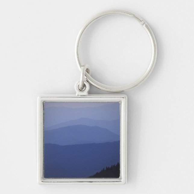 Sunrise, Southern Appalachian Mountains, Great Keychain (Front)