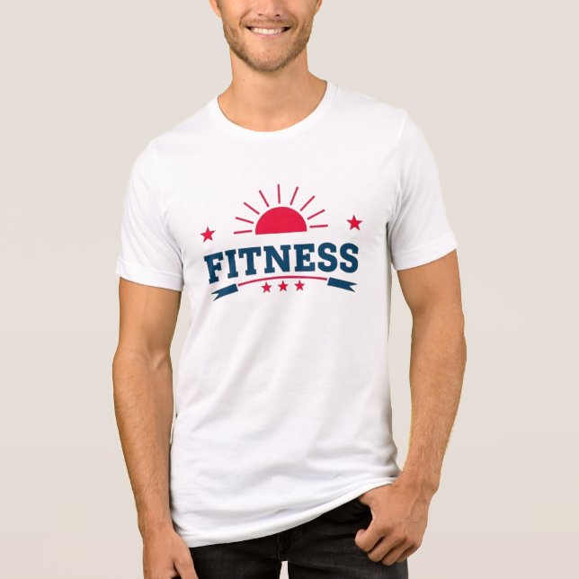 Sunrise Strength Fitness Tri-Blend Shirt (Front)