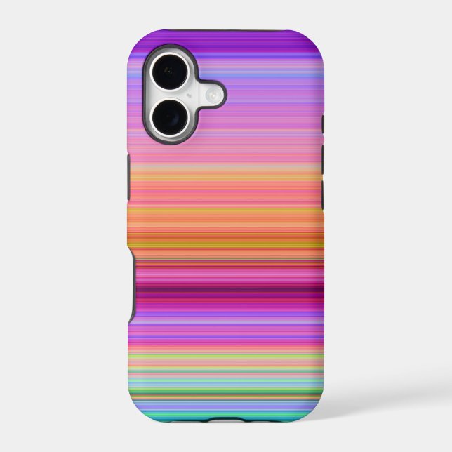 Sunrise Stripes Iphone Case (Back)