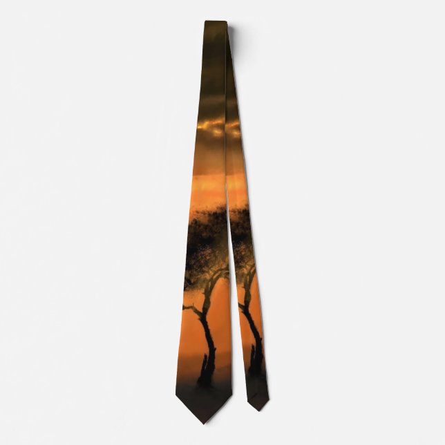 Sunrise Sunbeams Neck Tie (Front)