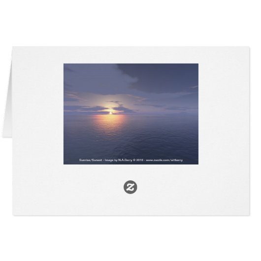 Sunrise/Sunset (Back Horizontal)