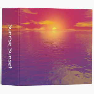 Sunrise Sunset (1in) Binder