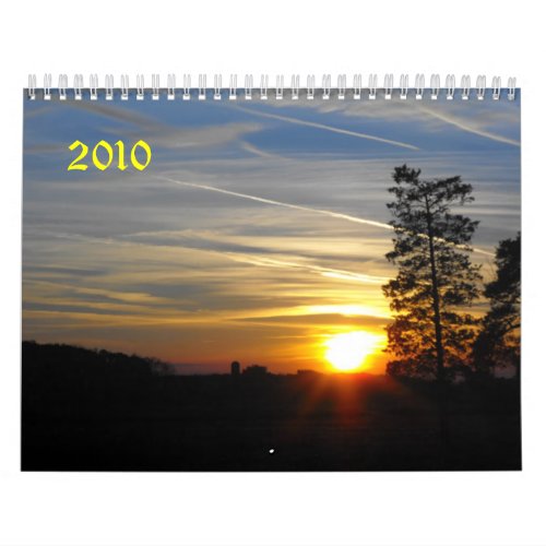 Sunrise Sunset 2010 Calendar