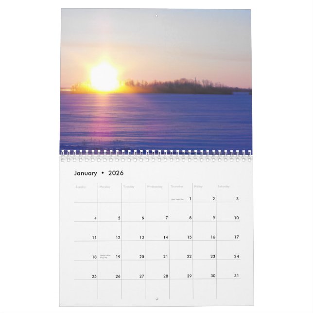Sunrise, Sunset, 2010 Calendar (Jan 2026)