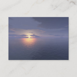 Sunrise/Sunset Business Card