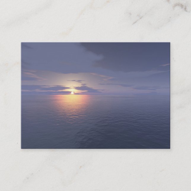 Sunrise/Sunset Business Card (Front)
