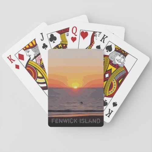 SUNRISE_SUNSET POKER CARDS