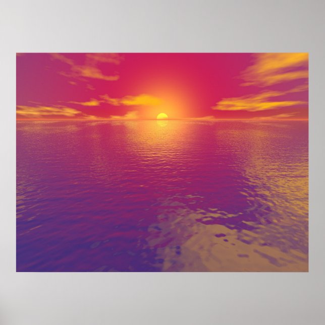 Sunrise Sunset Poster (Front)