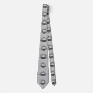 Sunrise/Sunset Reflection Thunder_Cove Neck Tie
