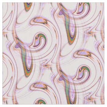 Sunrise Swirl Fabric by Iverson_Designs at Zazzle