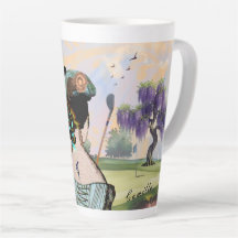 Sunrise Tee Time Latte Mug