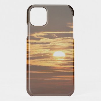 Sunrise Through Clouds Iphone 11 Case by beachcafe at Zazzle