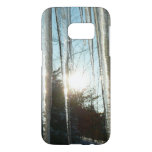 Sunrise Through Icicles Winter Nature Photography Samsung Galaxy S7 Case