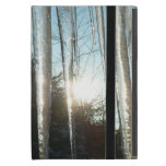 Sunrise Through Icicles Winter Nature Photography Cover For iPad Mini