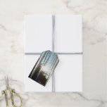 Sunrise Through Icicles Winter Nature Photography Gift Tags