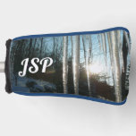 Sunrise Through Icicles Winter Nature Photography Golf Head Cover