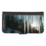 Sunrise Through Icicles Winter Nature Photography iPhone 8/7 Wallet Case
