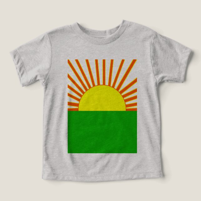 sunrise toddler t-shirt (Design Front)