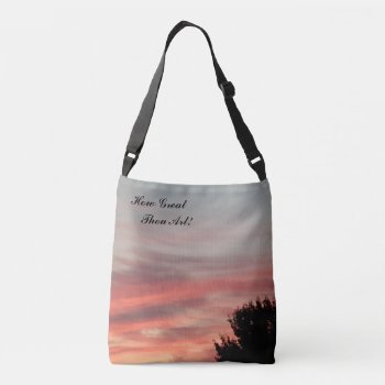 Sunrise Tote How Great Thou Art! by Churchsupplies at Zazzle