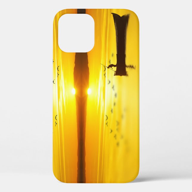 Sunrise Traditional Fishmonger Boat Case-Mate iPhone Case (Back)