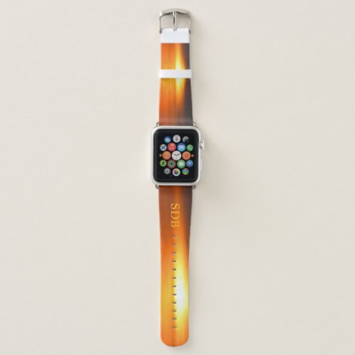 Sunrise Trail Crossing Lake Superior  Apple Watch Band