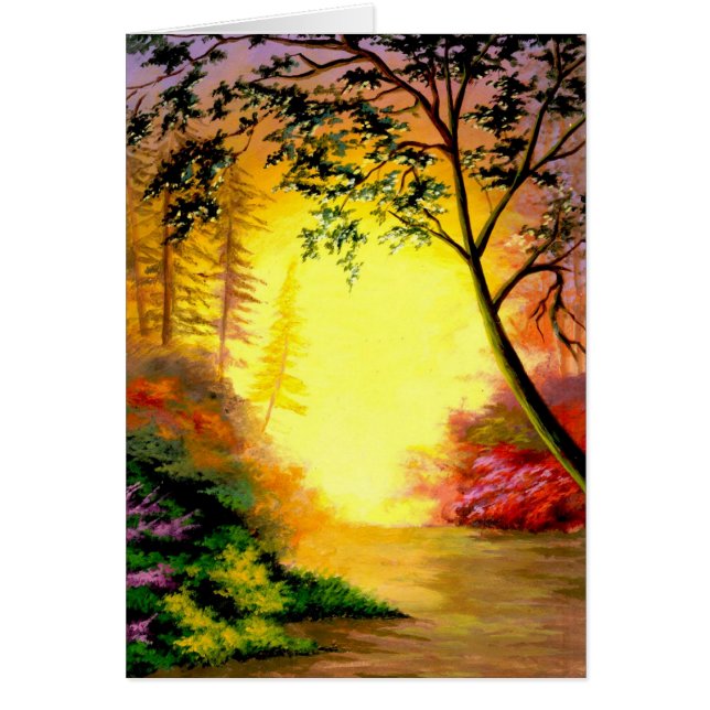 Sunrise Trail Note Card (Front)