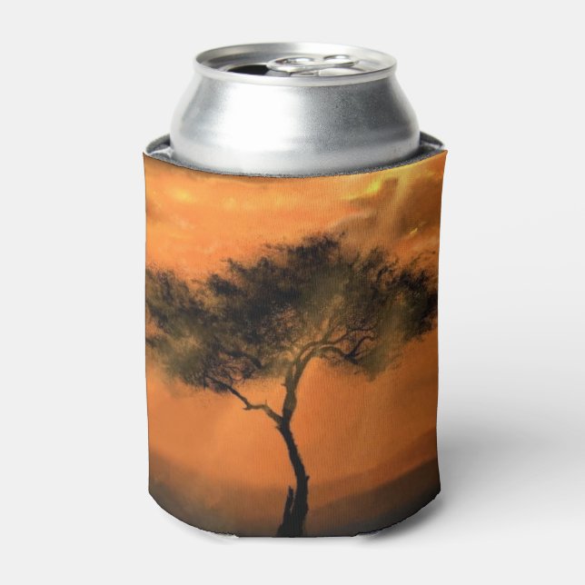 Sunrise Tree Can Cooler (Can Front)