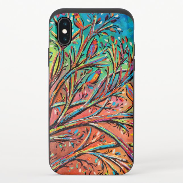 Sunrise Treetop Birds II Uncommon iPhone Case (Back)