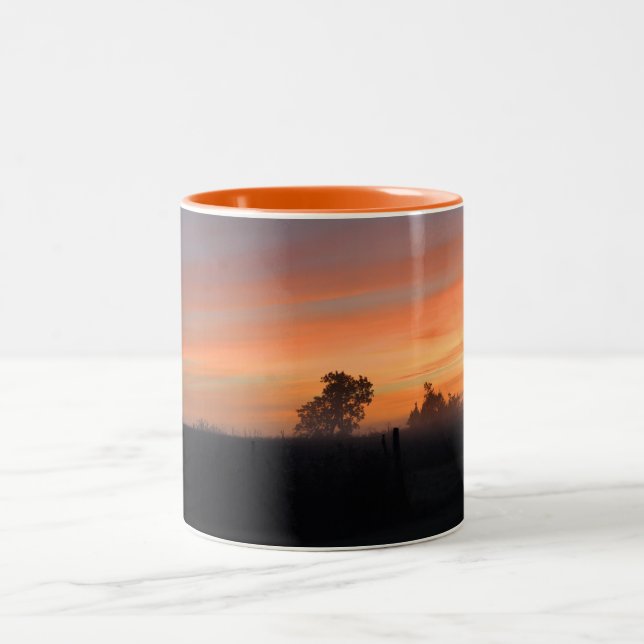 Sunrise Two-Tone Coffee Mug (Center)
