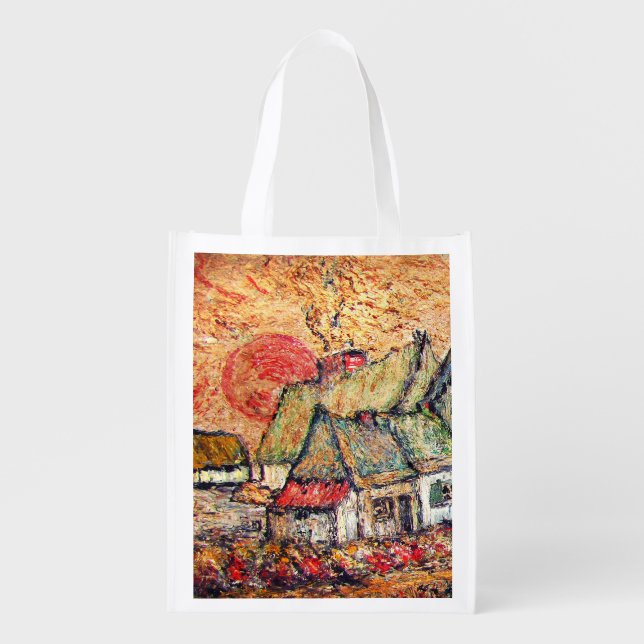 Sunrise village grocery bag (Front)