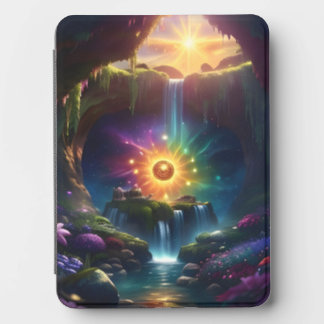 Sunrise Waterfall Cavern Kindle Cover