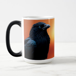 Sunrise Wild Nature Crow-Bird Color Morph Mug