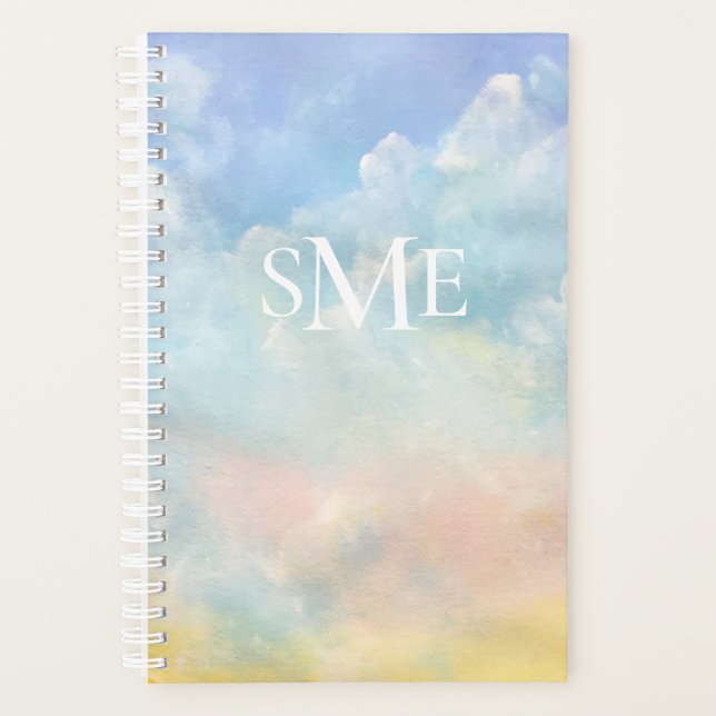 'Sunrise'  with Monogram Day Planner (Front)
