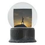 Sunrise Yoga Snow Globe