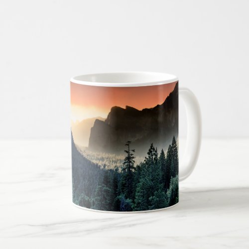 Sunrise  Yosemite National Park Coffee Mug