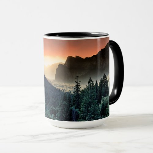 Sunrise  Yosemite National Park Mug