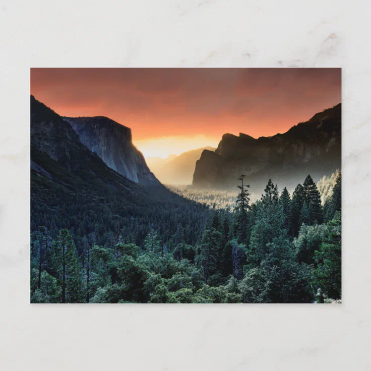 Sunrise | Yosemite National Park Postcard