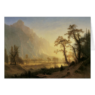 Sunrise, Yosemite Valley by Albert Bierstadt