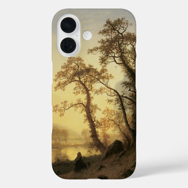 Sunrise, Yosemite Valley by Albert Bierstadt Case-Mate iPhone Case (Back)