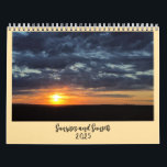 Sunrises and Sunsets 2025 Calendar<br><div class="desc">A collection of colorful sunrises and sunsets from Northeast Ohio taken from a drone and from the ground</div>