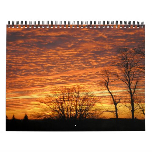Sunrises and Sunsets Calendar
