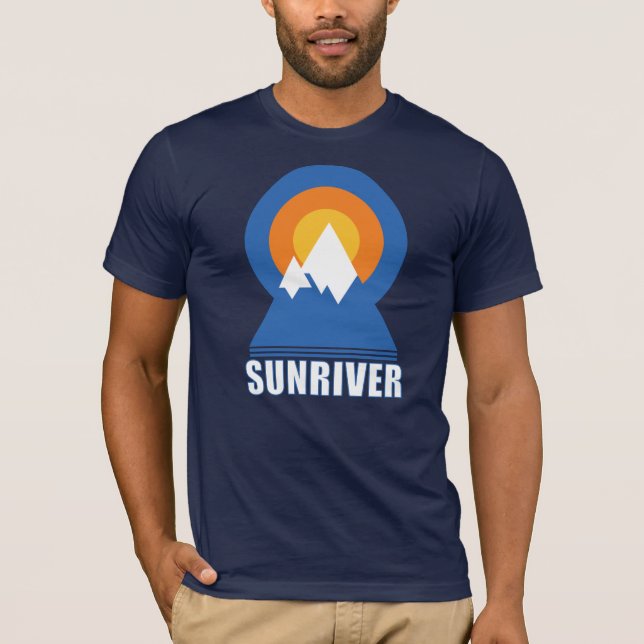 Sunriver Hike Sunset T-Shirt (Front)