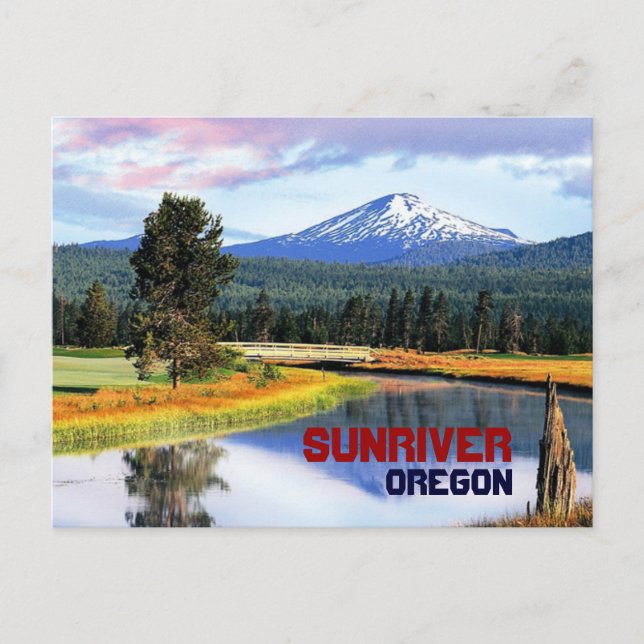 Sunriver Oregon Postcard (Front)