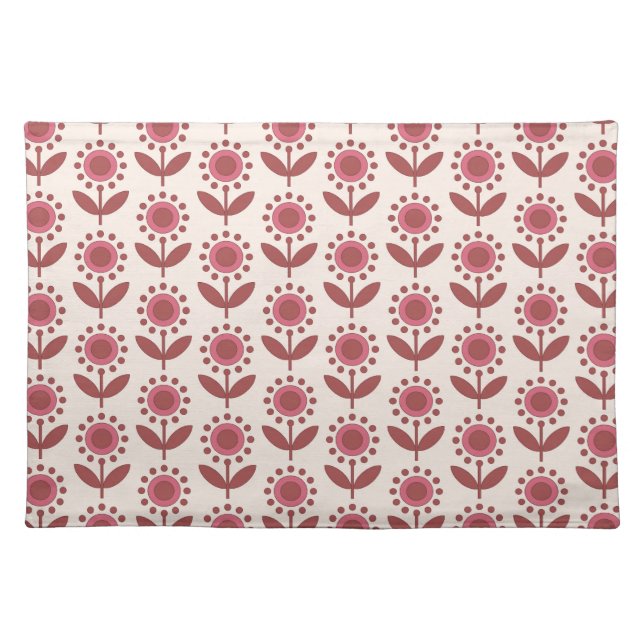 Sunroom Bloom Cloth Placemat (Front)