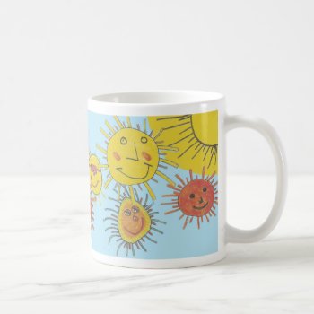 Suns Drawn By Children Coffee Mug by timelesscreations at Zazzle