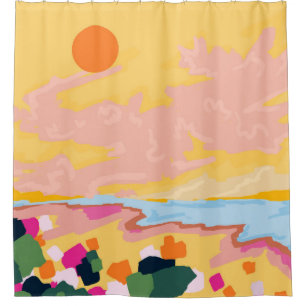 Sun's Embrace Shower Curtain